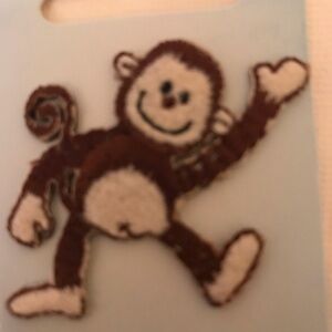 Punch Cute Brown Monkey Patch punch